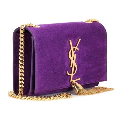 saint laurent purple bag